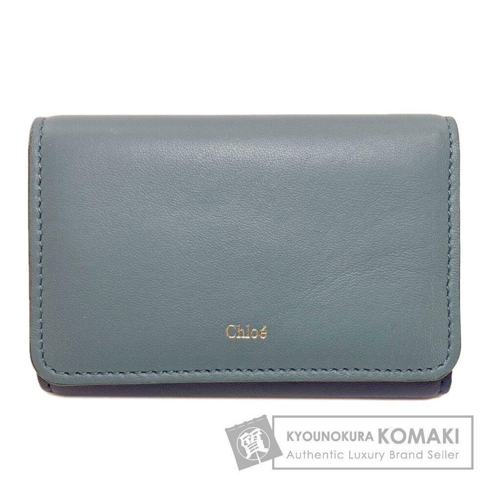 Chloe Key Case Wallet leather